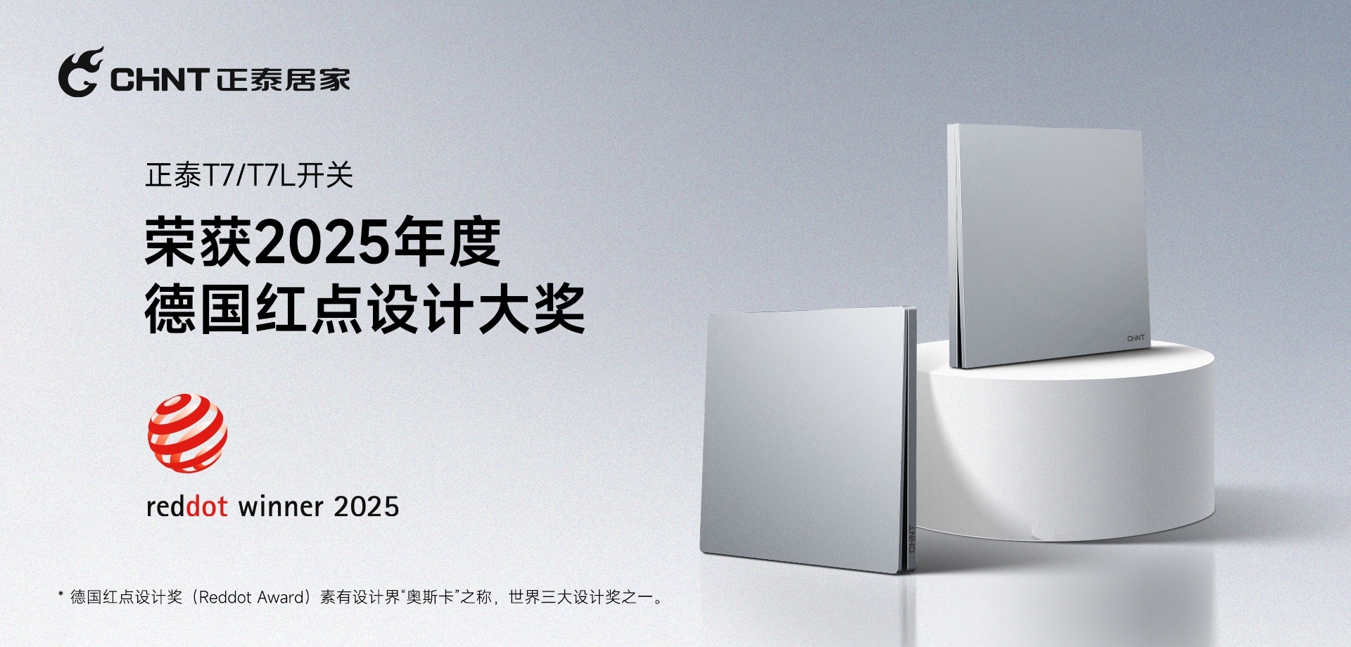 2025红点奖揭晓！米兰·(milan)官方网站体育
T7、T7L系列开关荣誉上榜-1